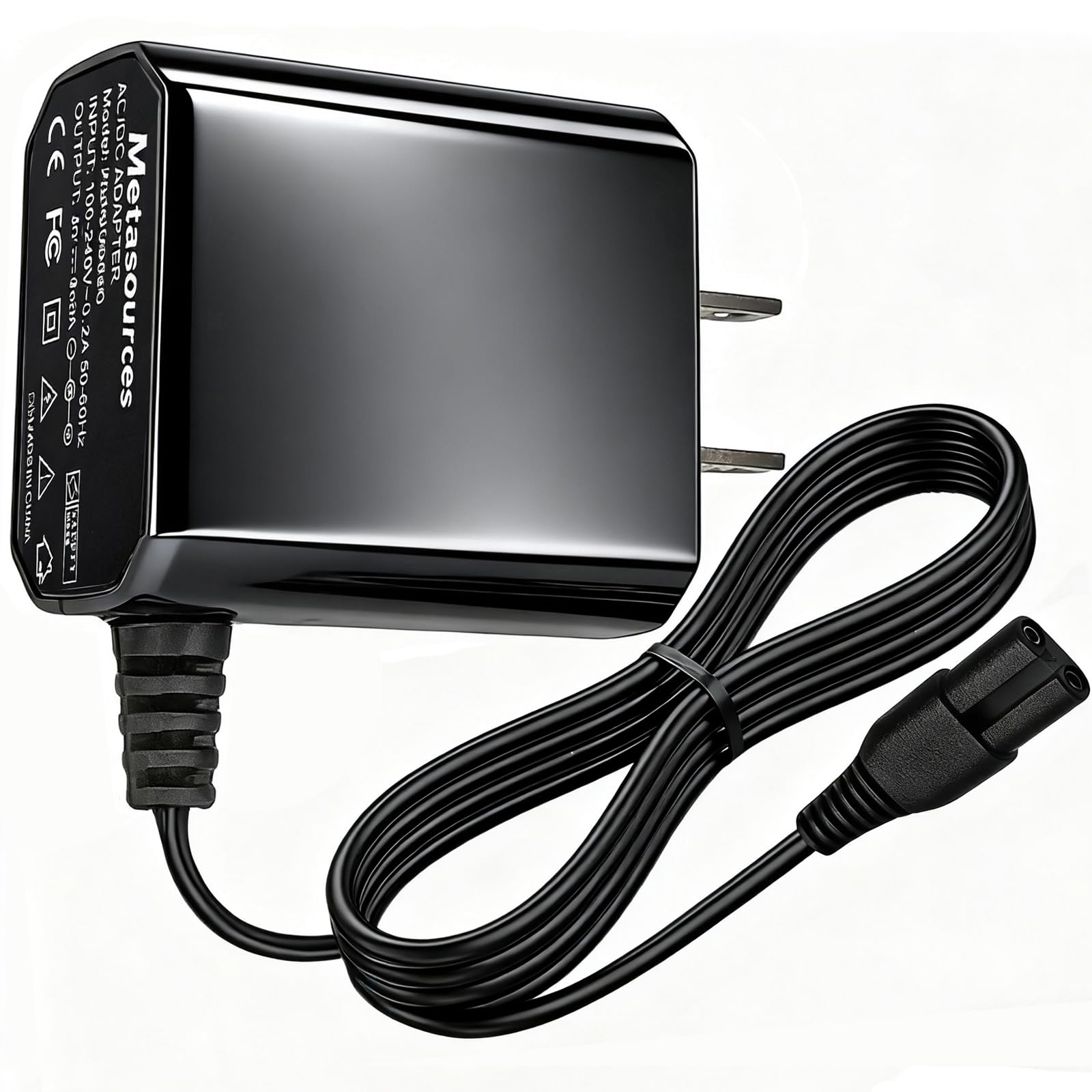 2-Prong AC Adapter for Andis EasyClip Li 73015 Model LCL Clipper