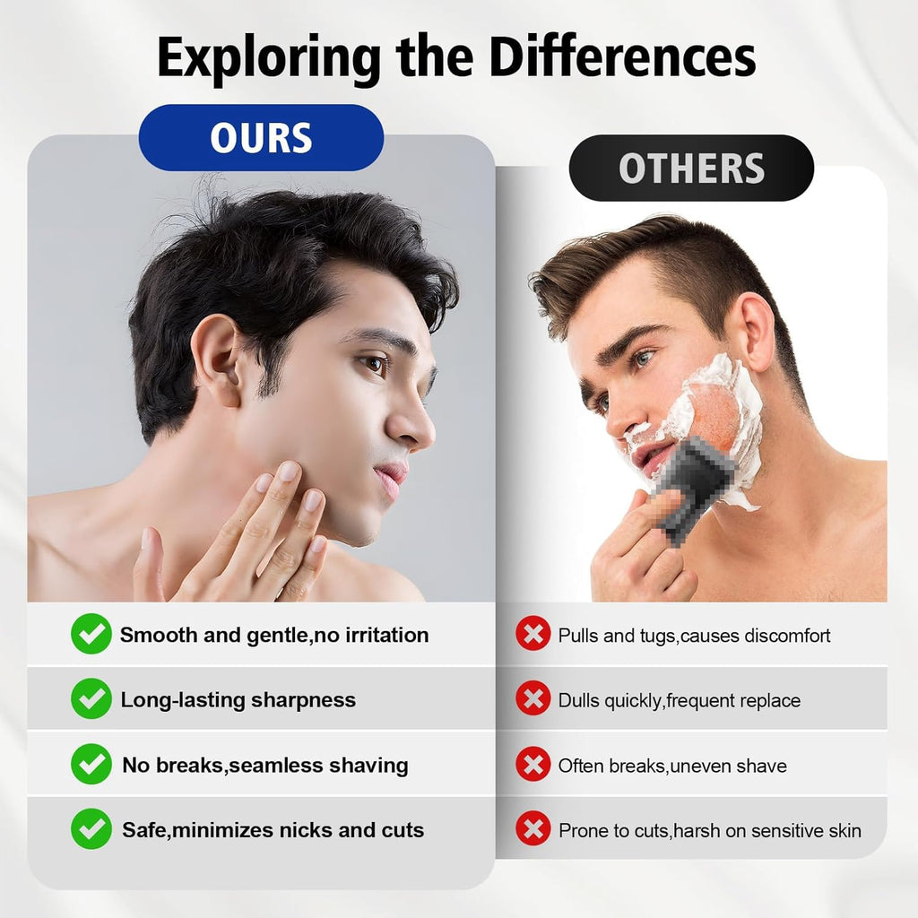 32B Series 3 Electric Shaver Replacement Head Accessories for Braun S3 Foil & Cutter Razor Heads, Applicable for Braun S3 3040s 3010s 310s 3000s 3050cc 3080s 390cc Etc