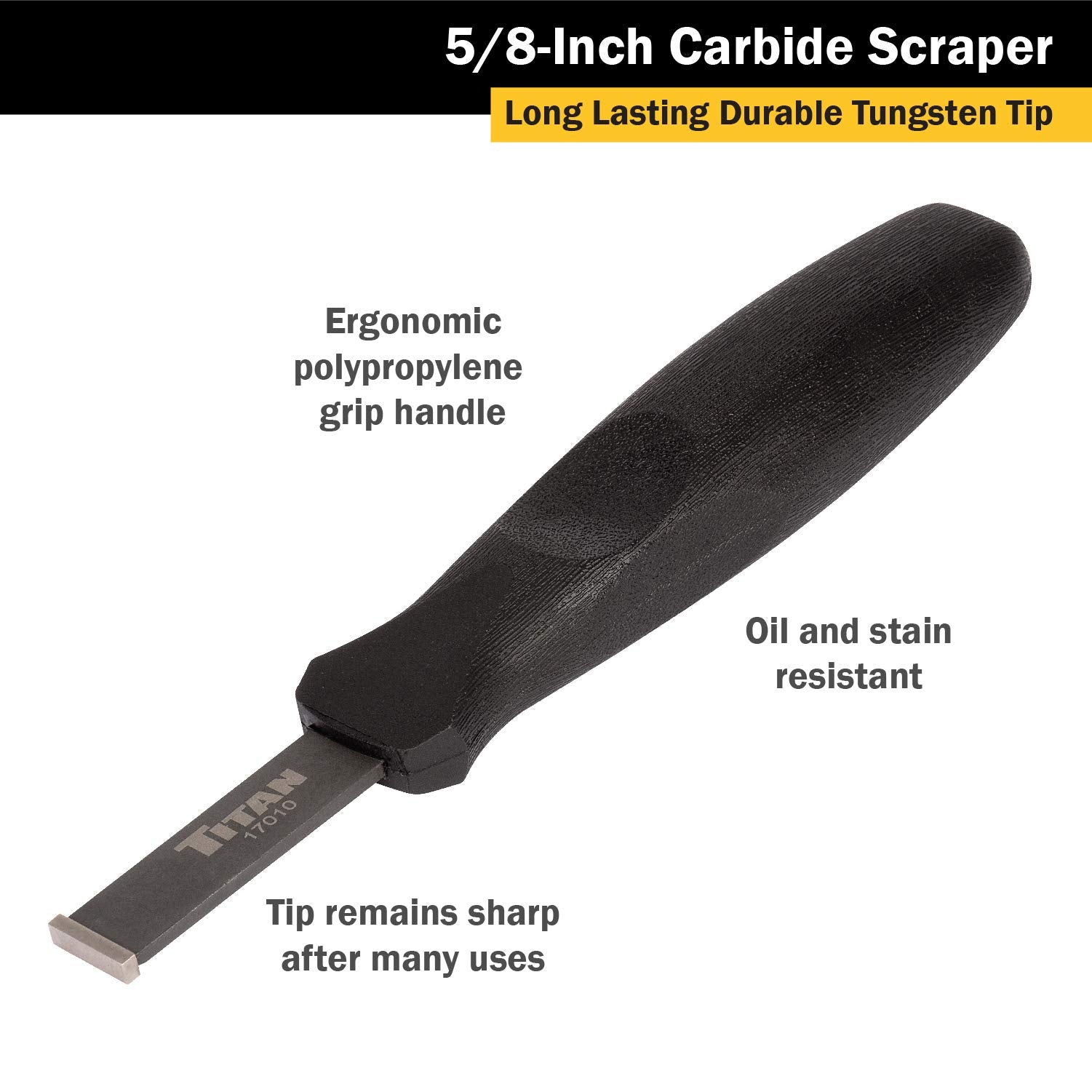 Titan 17010 5/8-Inch Carbide Scraper