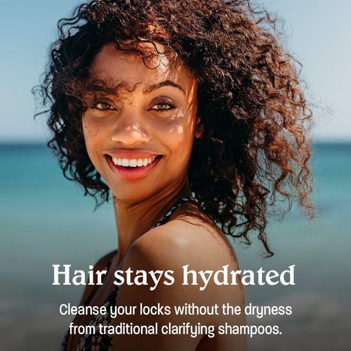 Malibu C Un-Do-Goo Clarifying Shampoo - Removes Product Build-Up & Resins - Shine-Restoring, Sulfate-Free Cleanser