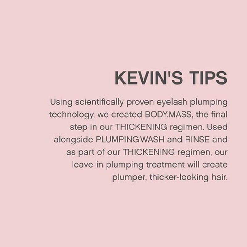 Kevin Murphy Body Mass - Volumizing Hair Treatment | 3.4 oz for Fuller, Thicker Hair