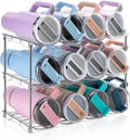 Stanley 40 oz Tumbler Water Bottle Organizer - Stackable Storage Rack for Kitchen | 3 Pack