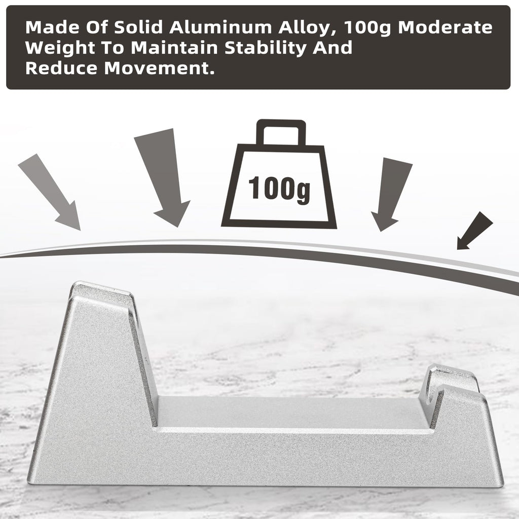 LANGZIHT Solid Aluminum Alloy Razor Stand - for Henson AL13 / AL13-M / Ti22 - 100g Weight - Ensuring Stability, Minimizing Movement - Excluding Razors