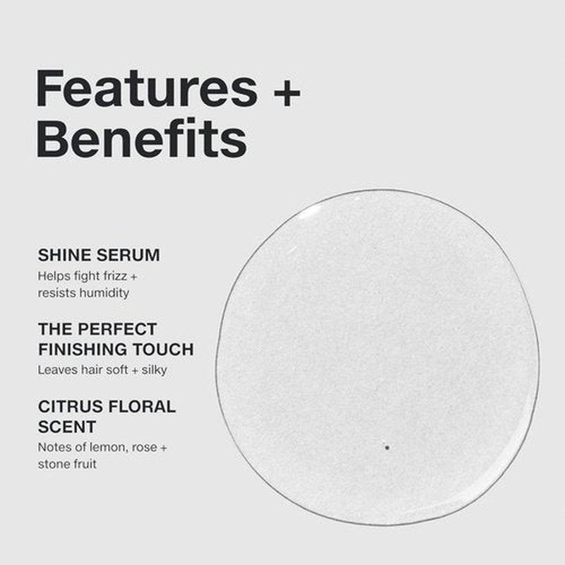 Paul Mitchell Gloss Drops - Shine Serum for Frizz-Free Polish | Brilliant Shine for Medium to Coarse Hair