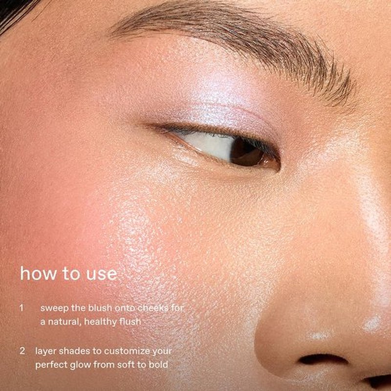 r.e.m. beauty by Ariana Grande Wicked: For Good | Cherry Blossom Blush Palette | Pink | Blendable, Creamy Formula Blurs and Perfects Skin | Blendable, Creamy Formula | 3 Shades
