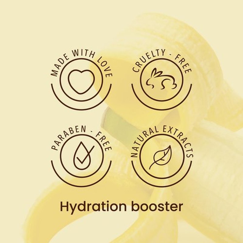 ANYELUZ Intensive Banana Hair Mask - Deep Repair and Hydration for Damaged and Dry Hair