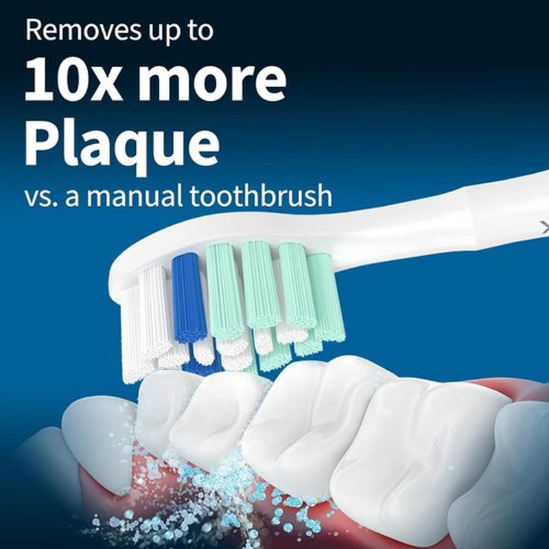 Philips Sonicare Replacement Toothbrush Heads - Compatible C2 C1 4100 | 12-Pack Electric Brush Heads