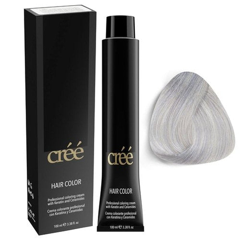 Créé Cree Professional Permanent Hair Color - Silver Shade | 100ml (3.4 fl. oz.)