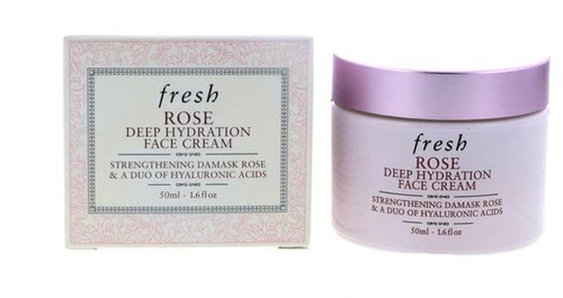 Regine Switzerland Fresh Rose Deep Hydration Face Cream - Strengthening Formula, 1.6 Oz