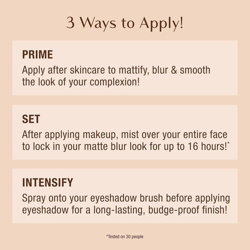 Charlotte Tilbury Airbrush Flawless Matte Setting Spray - Ultra-Fine Mist for Long-Lasting Makeup & Pore Blurring
