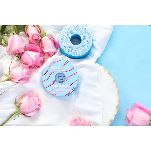 Spongelle Confection Buffer, Chiffon Rose