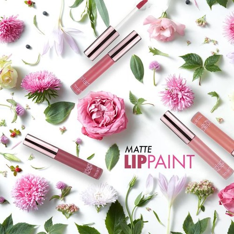 Girlactik Long Lasting Matte Lip Paint Liquid Lipstick in Allure- Long wearing, Smooth Application, Pigmented, Non-Crack Formula, Lightweight, 7.5 ml / .25 oz, (Bashful)
