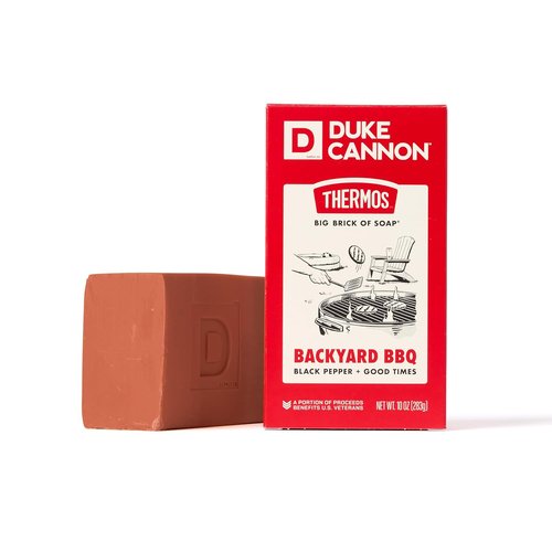 Duke Cannon Big Brick Bar Soap - Backyard BBQ Scent | Extra Large 10 oz for Men