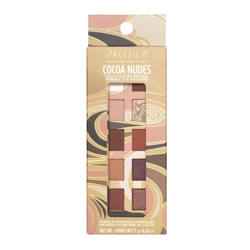 Pacifica, Eyeshadow Palette Cocoa Nudes, 1 Count
