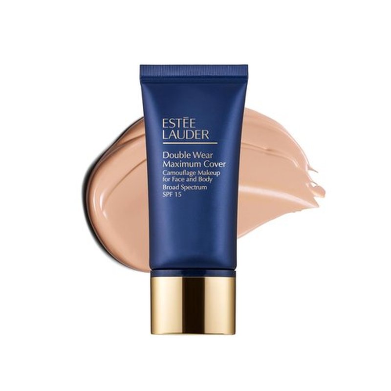 Estée Lauder Double Wear Foundation - 24-Hour Full Coverage Camouflage Makeup | Waterproof, 1.0 Fl Oz
