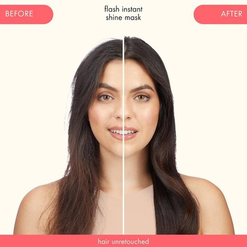 Amika Flash Instant Shine Mask - Nourishing Hair Treatment for Radiant Shine | 8 oz