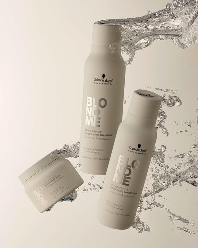 BlondMe Bond Repair Nourishing Mask - Intensive Treatment for Blonde Hair | Adds Moisture & Softness