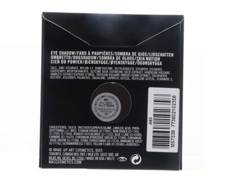 MAC Small Eye Shadow Refill Pan - All That Glitters 1.3g/0.04oz