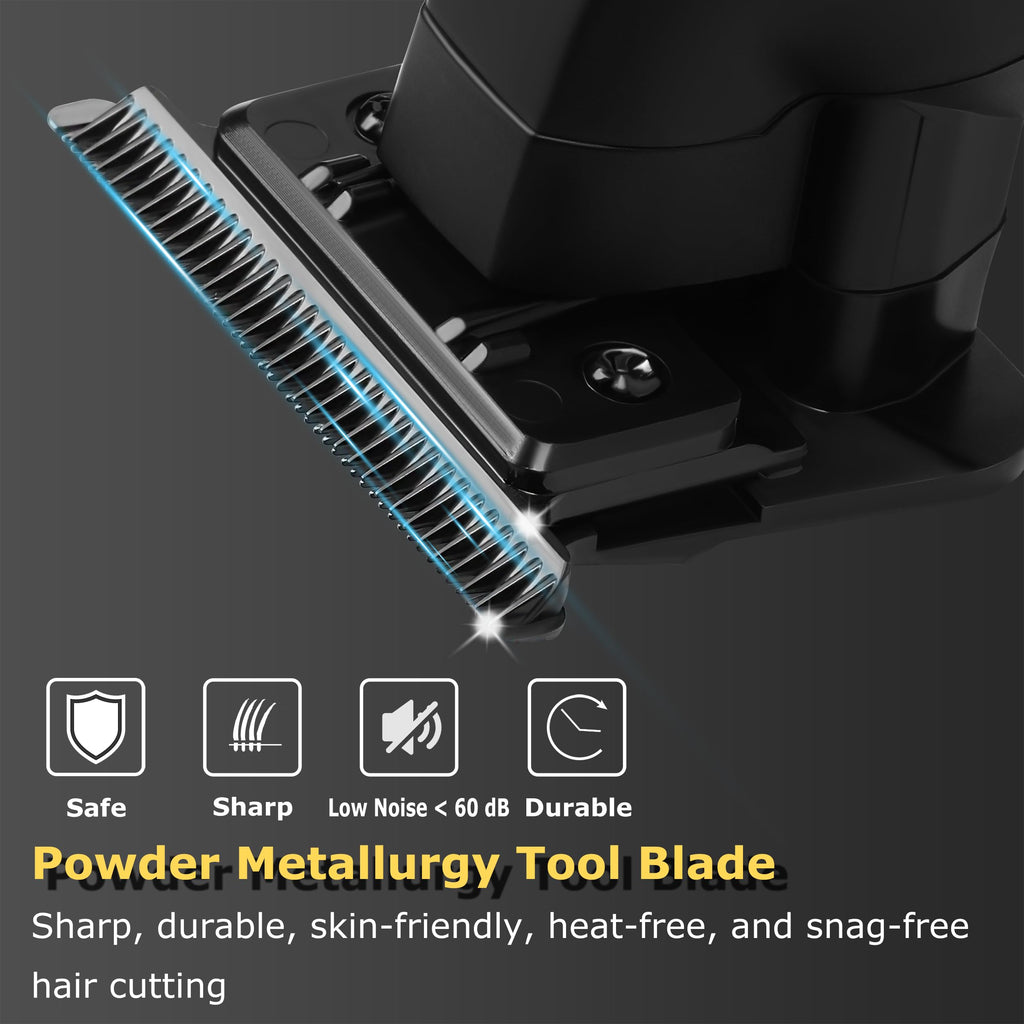 KEMEI Hair Trimmer for Men Professional & Waterproof Foil Shaver with Replaceable Foil Mesh, Zero Gapped Hair Clippers, Cordless Electric Razor for Men, Mens Grooming Shaving Kit, KM 2299, KM 2024
