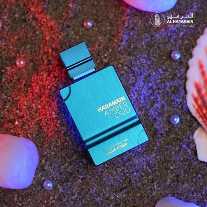 Al Haramain Amber Oud Cologne - Aqua Dubai | Long-Lasting Unisex Fragrance with Bergamot & Musk - 2.5 oz