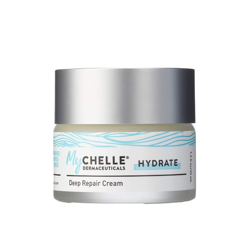 MyCHELLE Deep Repair Cream - Hydrating Face Moisturizer with Kombucha & Vitamin B for Dry Skin