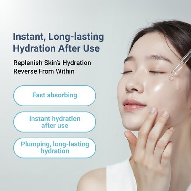 HEIMISH RX Hyaluronic Acid Hydrating Serum - Moisturizing Serum for face, Facial Serum for Sensitive skin, Non-greasy Formula with Hyaluronic Acid 2%, Panthenol, Korean Skincare, 35ml (1.18 fl. oz)