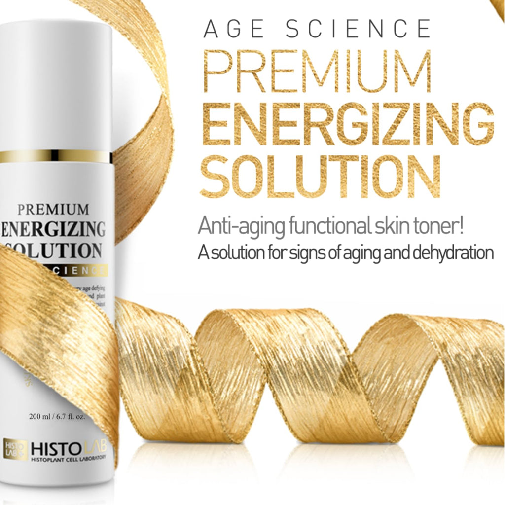 HISTOLAB Premium Energizing Solution | Anti-Aging Toner Mist/Spray | Hydrating & Vitalizing | Facial Treatment | Asian/Korean Skincare | 200ml/6.8fl.oz