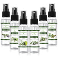 Frienda 6 Pack Eucalyptus Shower Spray with Essential Oils Portable Travel Eucalyptus Blends Mist Spray for Spa and Sauna Steam Room Aromatherapy for Women Teacher Staff Employee Thank You Gifts 2oz