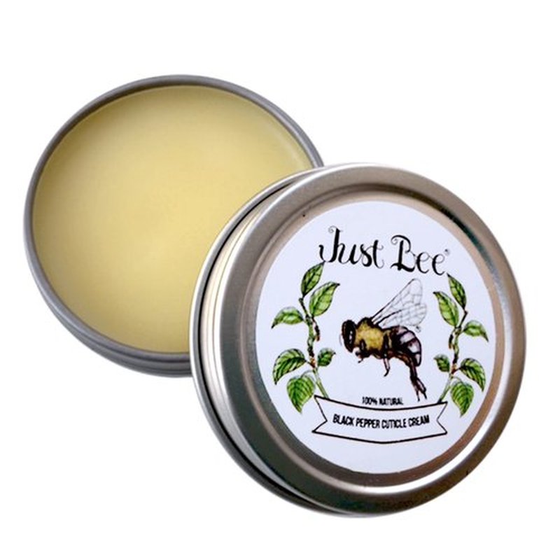 Just Bee 100% Natural Organic Essential Oils Beeswax Black Pepper Cuticle Cream (1 pack)