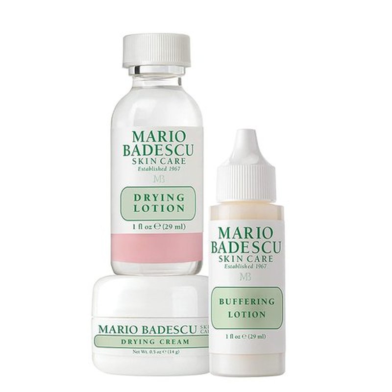 Mario Badescu Acne Control Skin Care Kit - Facial Set for All Breakouts | Ideal for Oily or Combination Skin