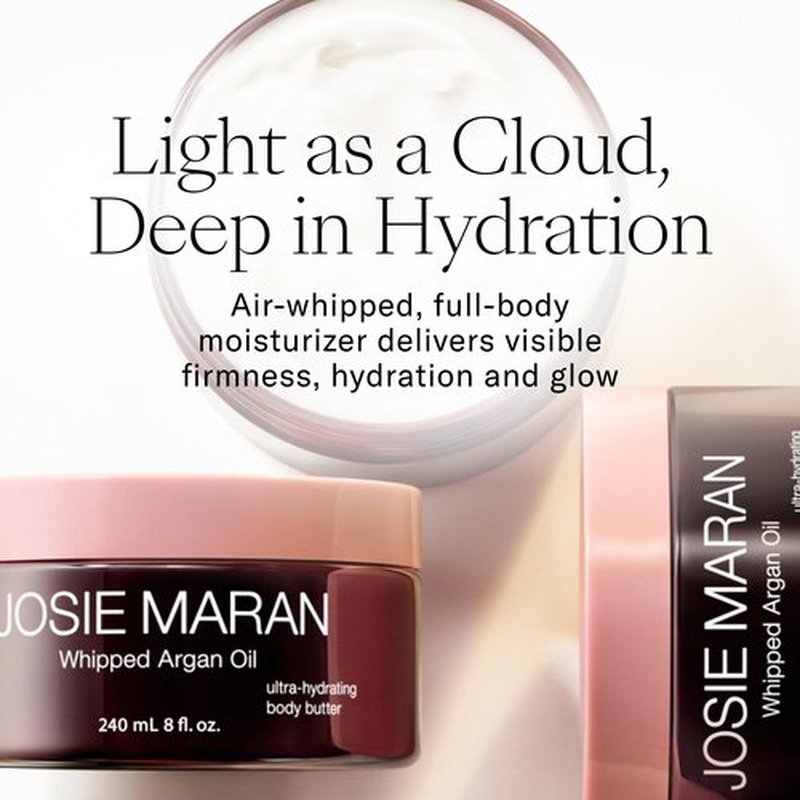 Josie Maran Body Care Trio Gift Set - 3-Piece Kit Includes EveryBODY Wash, Whipped Argan Body Butter & Sugar Balm Body Scrub - Exfoliates, Cleanses & Nourishes Skin - Vanilla Fig (3 Count)