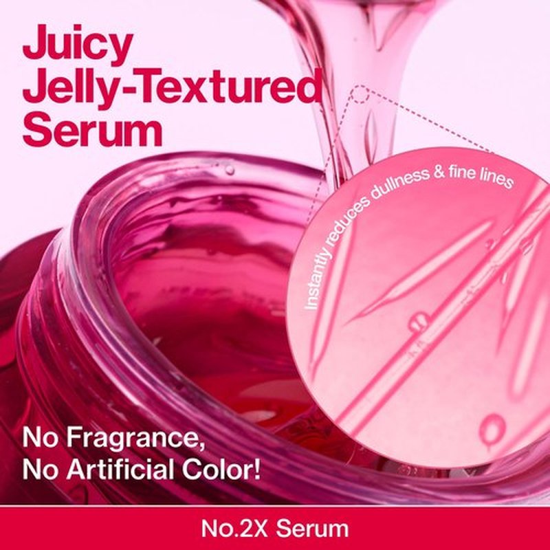 Numbuzin No.2X Rose PDRN Collagen Serum - Firming & Hydrating for Volume Glow | 1.01 fl oz (30ml)