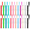 BOHUIZ 24Pcs Glass Nail File with Case, Double Sided Finger Nail Files Crystal Professional Fingernail Files Set Manicure Women Care for Natural, Pedicure, Artificial, Fake Nails
