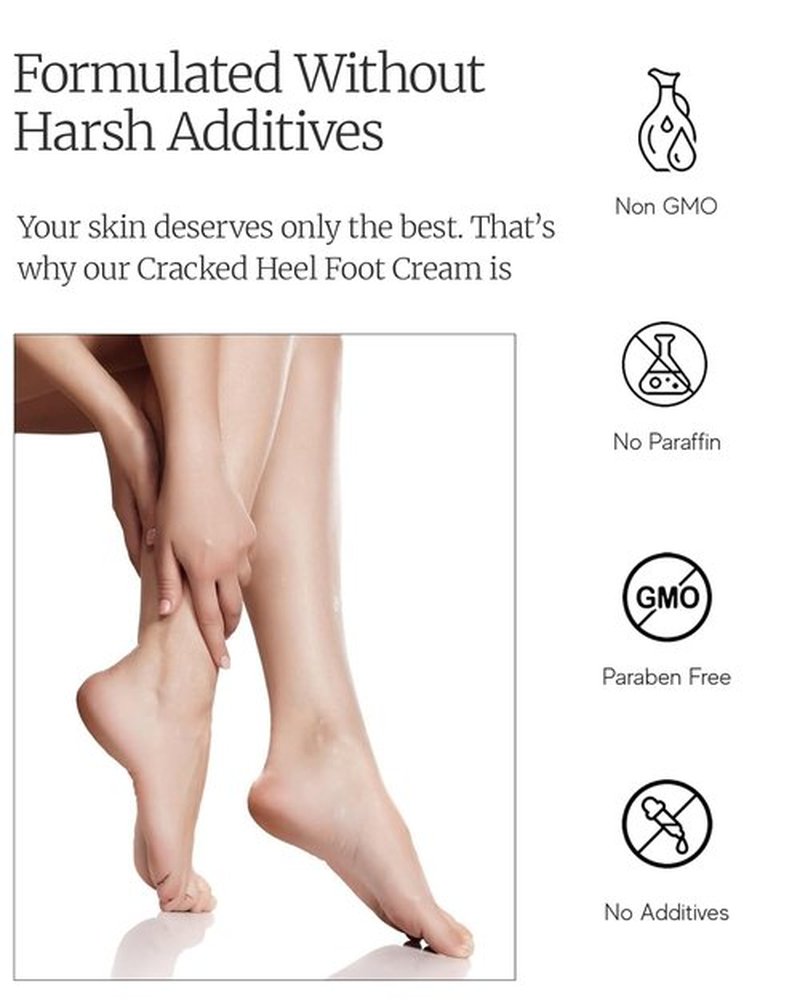 AEOLIS 10% Urea Foot Cream - Deep Moisturizing Treatment for Cracked Heels | 2.03 fl oz with Beeswax & Shea Butter