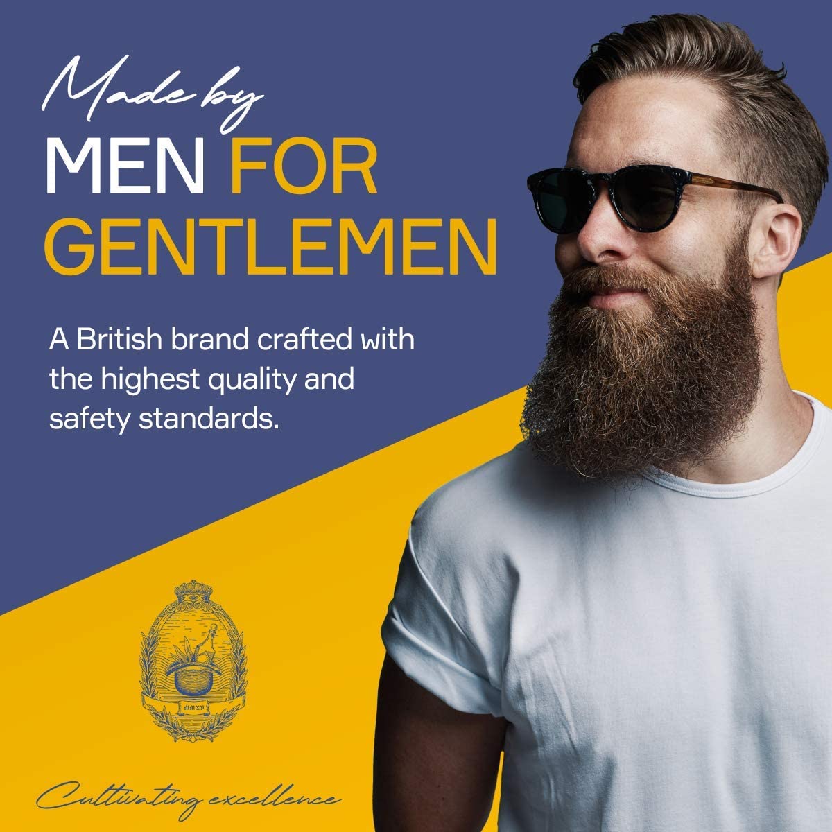 SEVEN POTIONS Beard Shampoo for Men — Gentle, Cleansing Wash for a Clean, Itch-Free Beard — Natural, Vegan, Cruelty-Free — (Woodland Harmony, 3.4 Fl Oz)