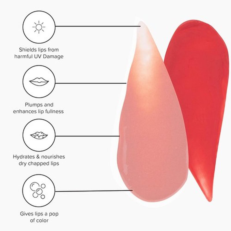 DRMTLGY Lip Silk SPF 40 - Tinted Balm with Hydrating, Plumping Formula | Non-Sticky Moisturizer for Women