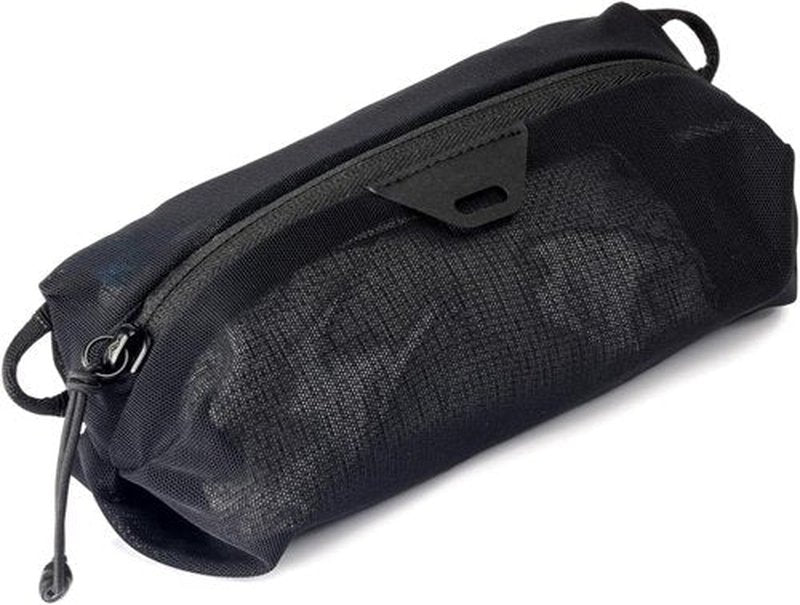Peak Design Ultralight Packing Cube Bundle - Black Stretchy Mesh Travel Organizers | Zipper Opening & Strap Attachments, Sizes XXS to S