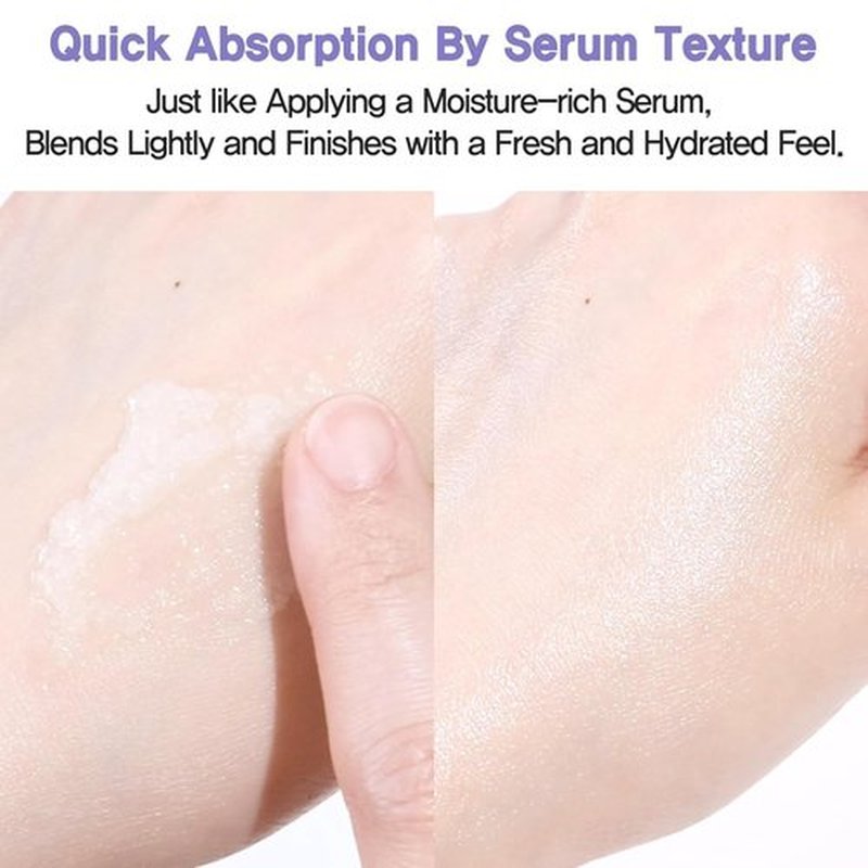 espoir Water Splash Sun Serum SPF50+ PA+++│3,000ppm Caffeine for Reducing Puffiness & Enhancing Skin Elasticity, Non-Oily Hydrating Sunscreen for Daily use, Easy-to-Use, Vegan, 1.69 Fl Oz.