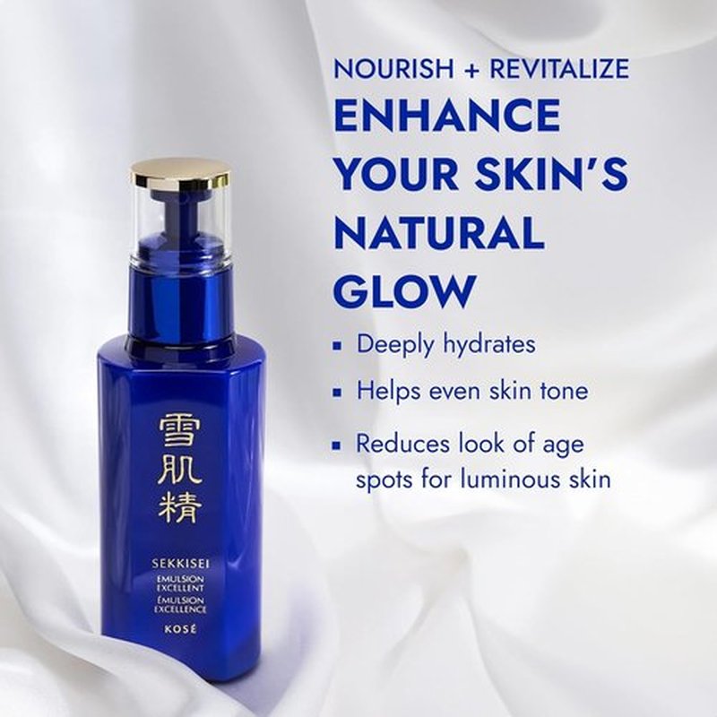 SEKKISEI Emulsion - Hydrating Face Serum for Radiant Skin | 4.7 Ounce (140mL)