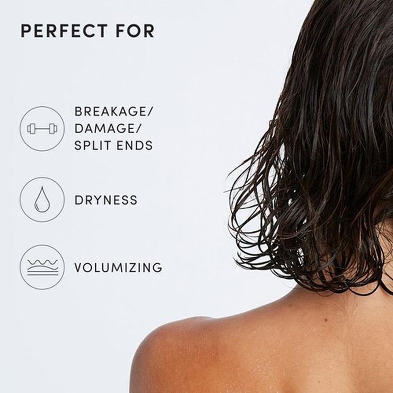 OUAI Fine Hair Conditioner - Volumizing Formula with Keratin & Biotin for Softness & Bounce | Travel Size (3 Oz)