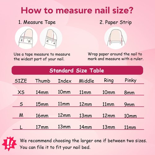 Tesytto Valentine's Day Press on Nails with Red Heart - Medium Almond Fake Nails Full Cover Glossy, Classic White Edge Design French Tip Handmade False Nails(Creamy Heart French,S)