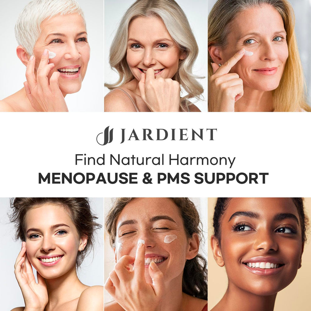 Jardient Wild Yam Cream Hormone Balance: Australia Dr. Barbara O'neill Recommended Organic Formula for Menopause Relief & Menstrual Support Like Hot Flashes Night Sweats