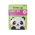 The Crème Shop Be Bright, Skin! Animated Kawaii Panda Face Mask, Brightening Facial Mask with Squalene and Rice Water, K Beauty Sheet Mask - 3 Pack