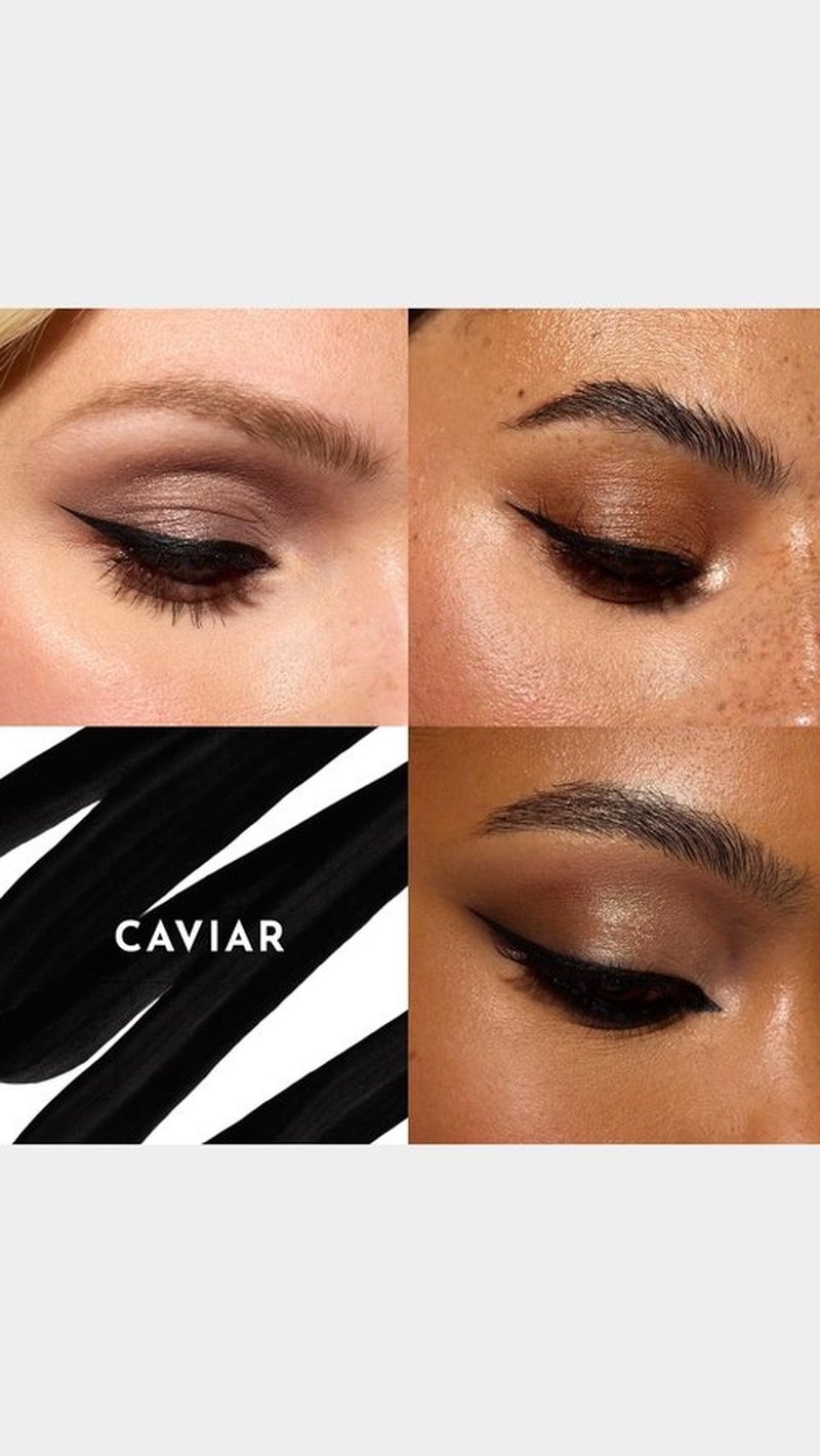 Lawless Women's Easy Eyes Ultra Precise Liquid Liner, Caviar, 0.011 Fl Oz