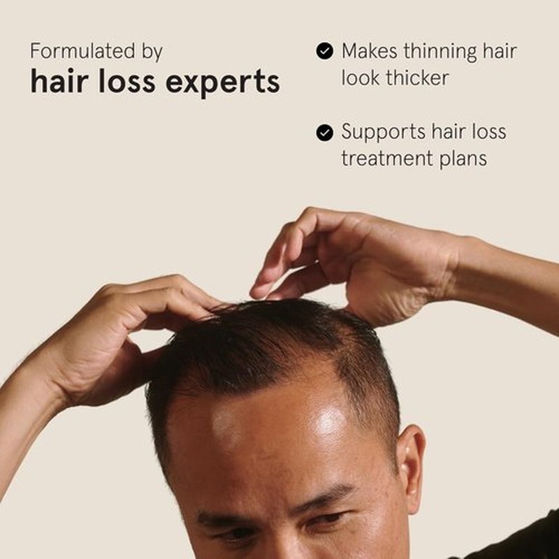 Keeps Thickening Pomade for Men - Medium Hold Matte Finish - Biotin Hair Styling - 3 Oz Travel Size