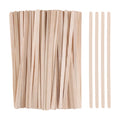 300pcs Wooden Coffee Stirrers,Eyebrow Wax Sticks,5.5inch Birchwood Wood Stir Stick, Wood Waxing Sticks Wax Spatula Applicator
