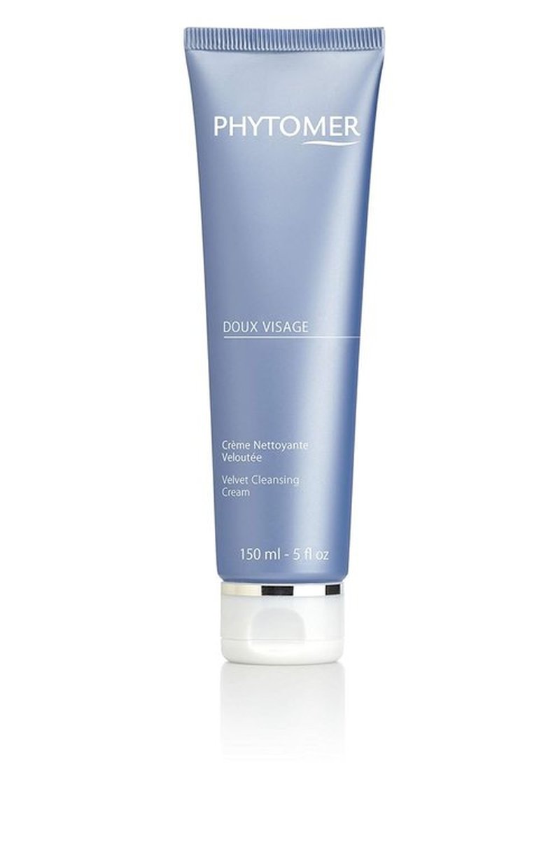 Phytomer Doux Visage Velvet Facial Cleansing Cream - Gentle Cleanser & Makeup Remover for Soft, Hydrated Skin | 150ml
