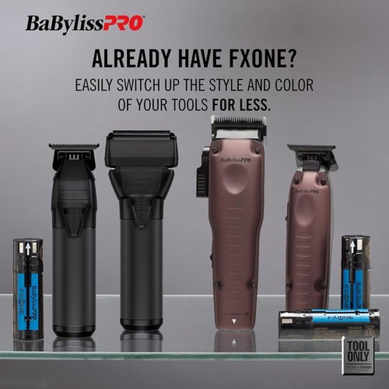 BaBylissPRO® FXONE Hair Clipper & Trimmer - Limited Edition Purple Tool for Precision Grooming