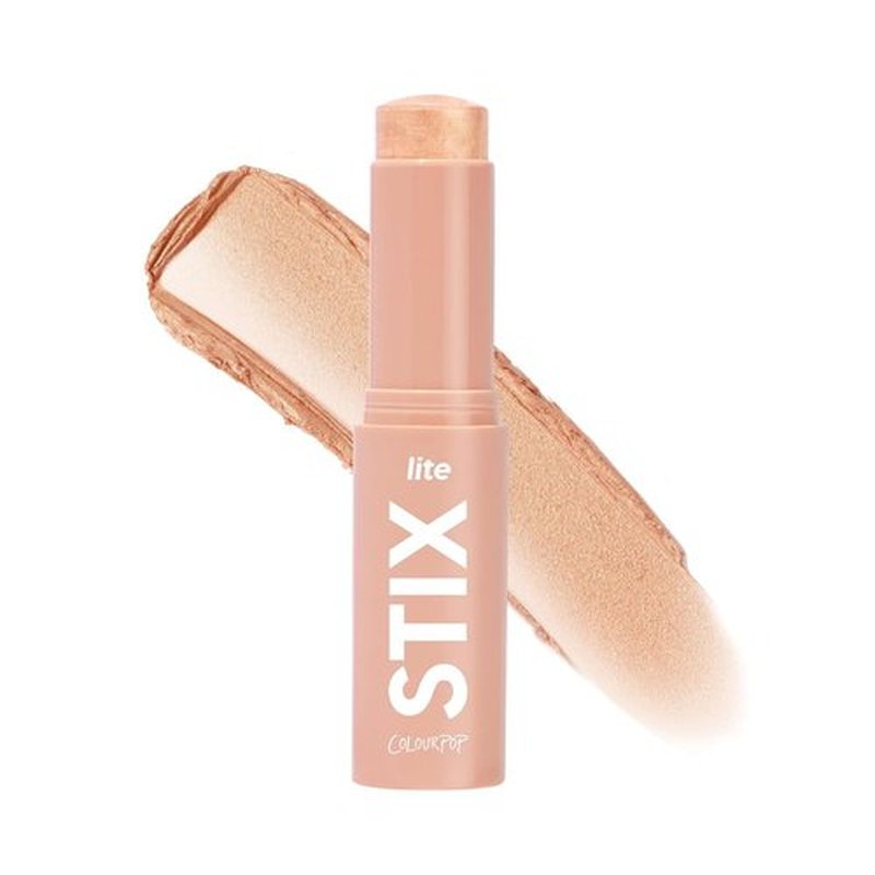 ColourPop Lite Stix Cream Highlighter - Blendable Luminous Makeup for a Dewy Finish - Long-Lasting & Travel-Friendly - Molten Hot (0.33 oz)