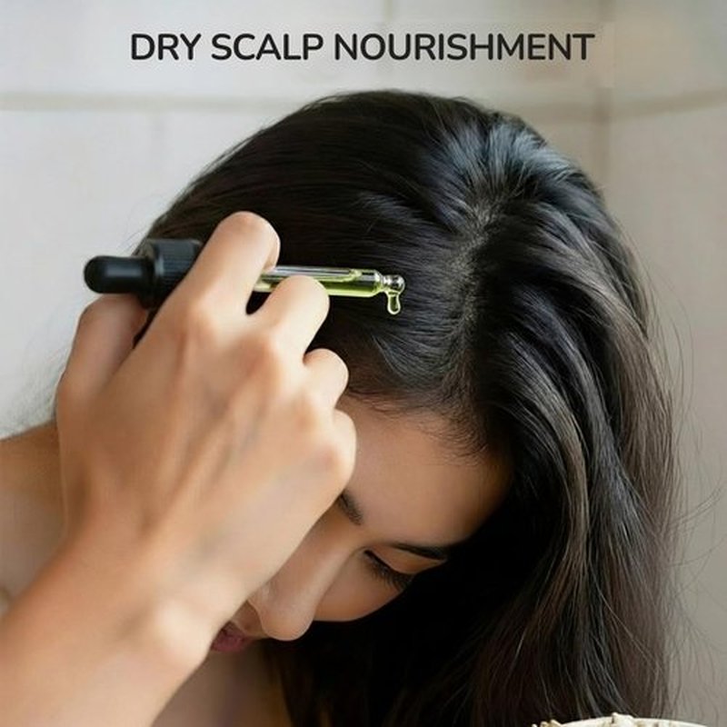 Pumpkin Seed Oil – Cold Pressed for Thicker Hair & Growth Support, Weak Dry Hair & Scalp Care, Beard & Skin Oil